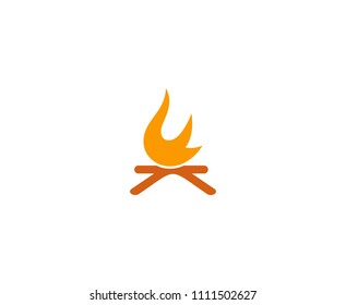 Campfire logo icon 