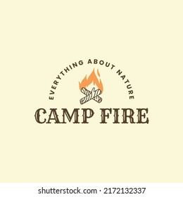 Logos am Lagerfeuer. Logos für Abenteurer