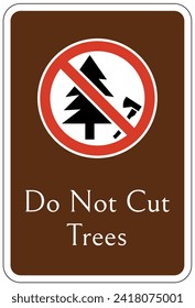 Campfire safety sign and labels