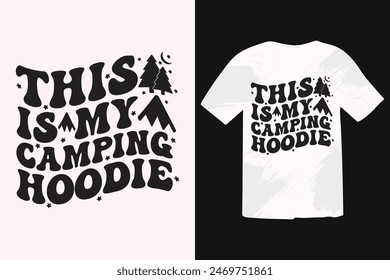 Campfire Social Club EPS, Camping Summer EPS T-shirt Design