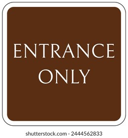 Campground parking sign for campers and overnight parking