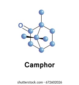 Camphor Is A Waxy, Flammable, White Or Transparent Solid With A Strong Aroma. It Is A Terpenoid With The Chemical Formula C10H16O