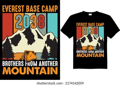 camping 2038 t shirt design vector 