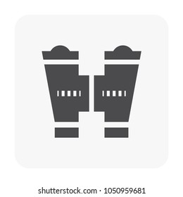 Camping and activity icon on white.