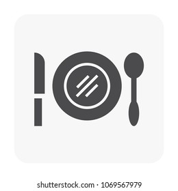 Camping and activity icon on white.