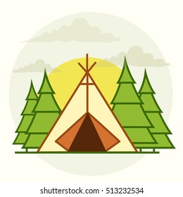 Camping area