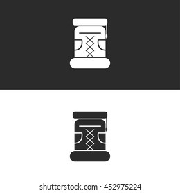 camping backpack icon