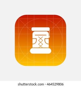 camping backpack icon