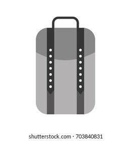 camping bag isolated icon