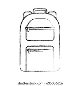camping bag travel icon