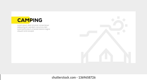 CAMPING BANNER CONCEPT