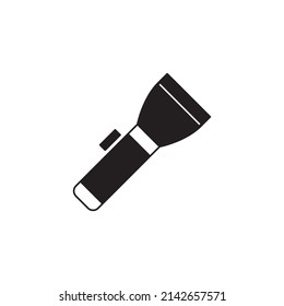 Camping beam icon in black flat glyph, filled style isolated on white background