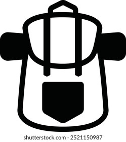 camping black white icons vector, nature, illustration, travel, symbol, journey, recreation, tree, vintage, silhouette, icon