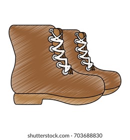 Camping boot footwear