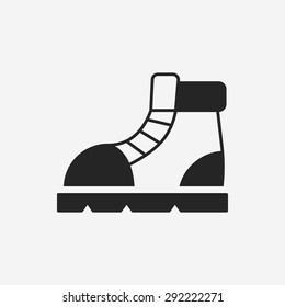 camping boot icon