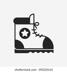 camping boot icon