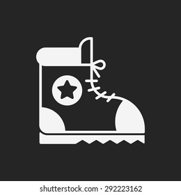 camping boot icon