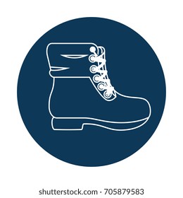 camping boots icon 