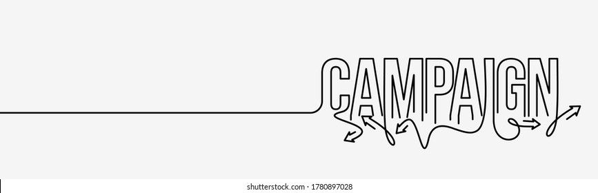 Camping Calligrafische Linie art Text Shopping Poster Vektorgrafik Design.