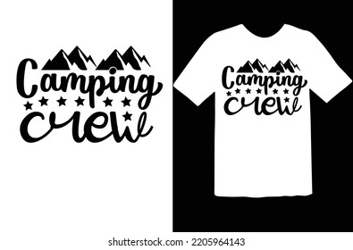 Camping crew svg design file svg