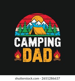 camping pai t shirt design, camping t shirt design
