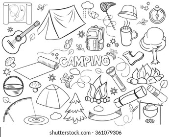 3,179 Summer camp clip art Images, Stock Photos & Vectors | Shutterstock