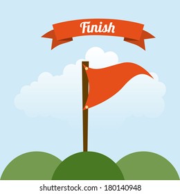 camping design over sky background vector illustration