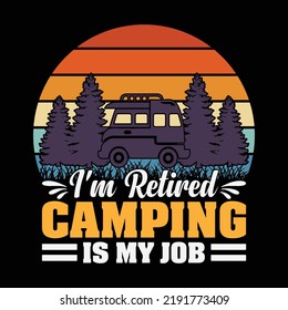 Camping Design ready file. You can Direct use Or Edit. 