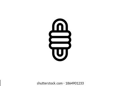 Camping Element Icon - Rope