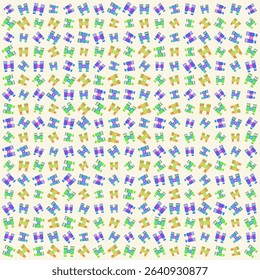 Camping equipment vector pattern mountain binoculars, outdoor pattern design