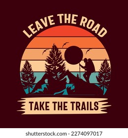 
Paket Camping Explore T Shirt Design