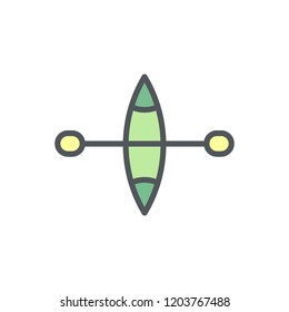 camping filled outline icon
