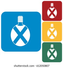 Camping flask vector icon. Tourist bottle isolated