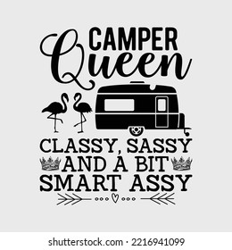 Camping Funny Gift T-shirt Design