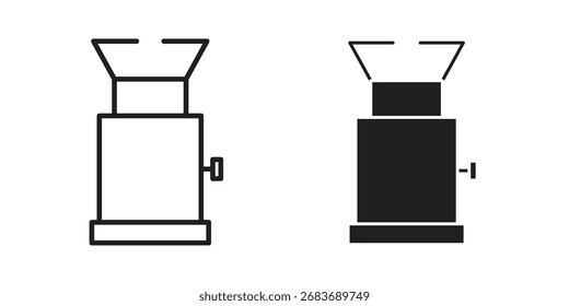 Camping Gas Symbol Form. Vektorsymbole.