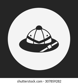 camping hat icon