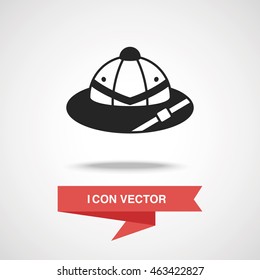 camping hat icon