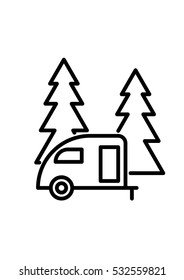 Camping icon