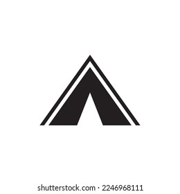 icono de camping , vector de icono de aventura
