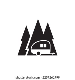 camping icon , outdoor icon vector
