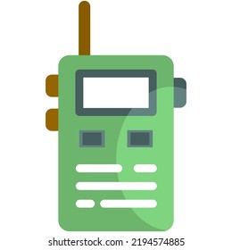 camping icon pack made in flat style