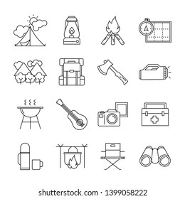 Camping icon vector design eps10