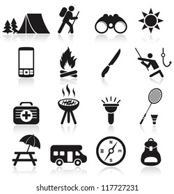 Camping Icons