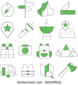Camping Icons