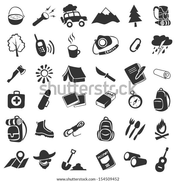 Camping\
icons