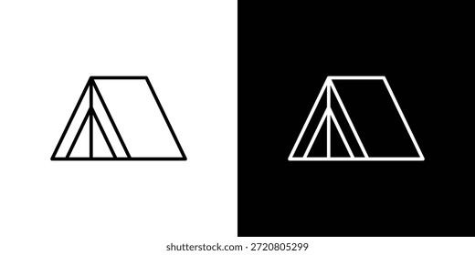 Camping-Symbole Grafik-Design, Vektorsymbole. Symbol EPS10.
