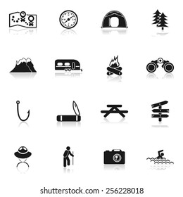 Camping Icons - Illustration