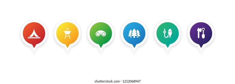 CAMPING INFOGRAPHIC CONCEPT