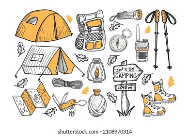Camping kit and hand