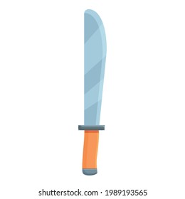 Camping knife icon. Cartoon of Camping knife vector icon for web design isolated on white background